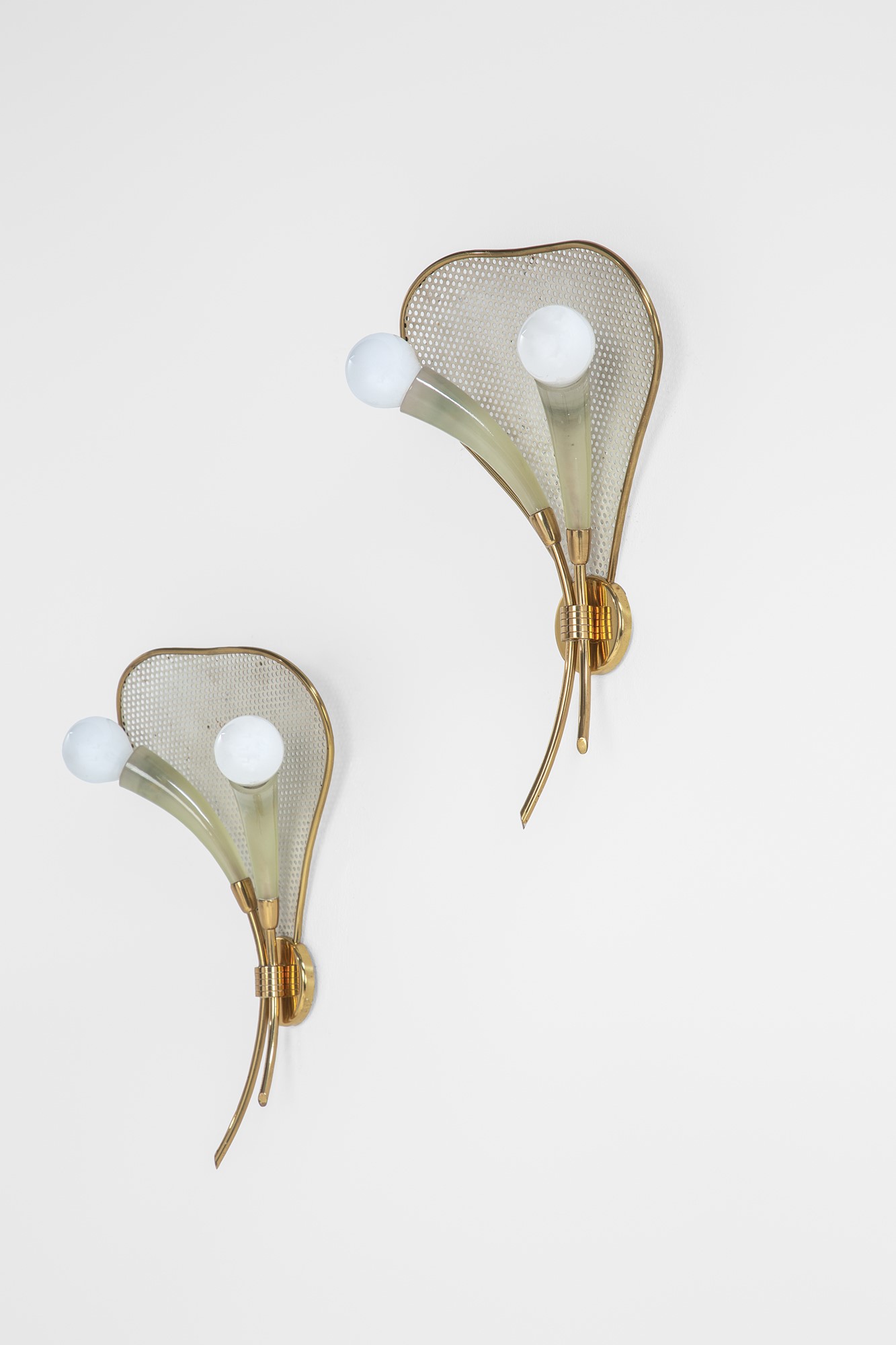 Due lampade da parete