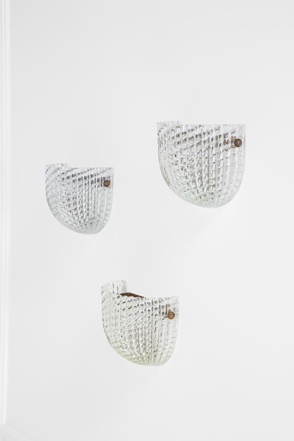 Barovier &amp; Toso - Tre lampade da parete
