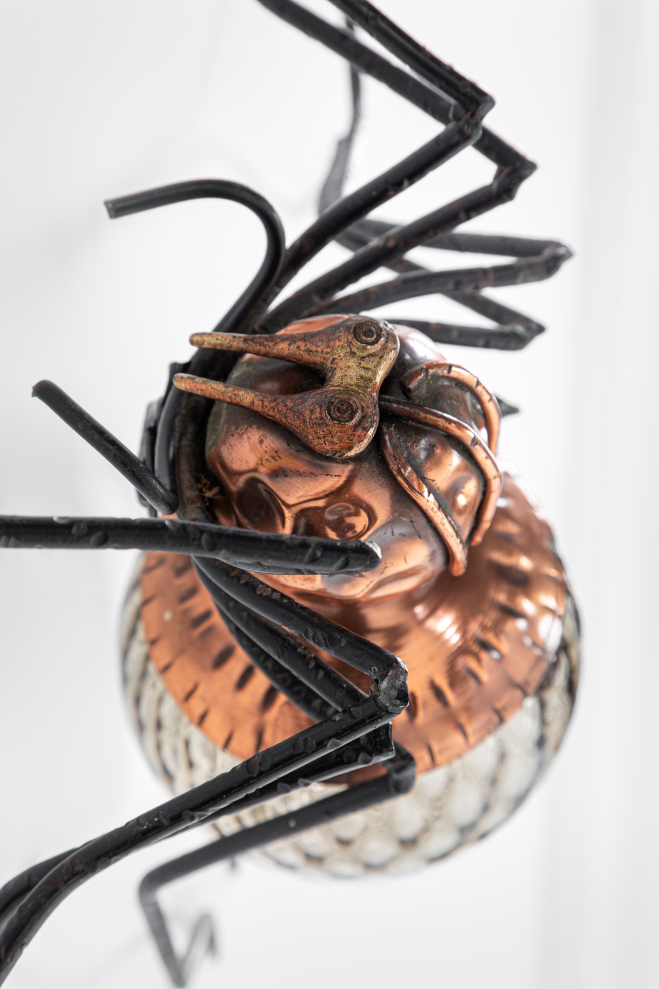 Lampada da parete a guisa di ragno