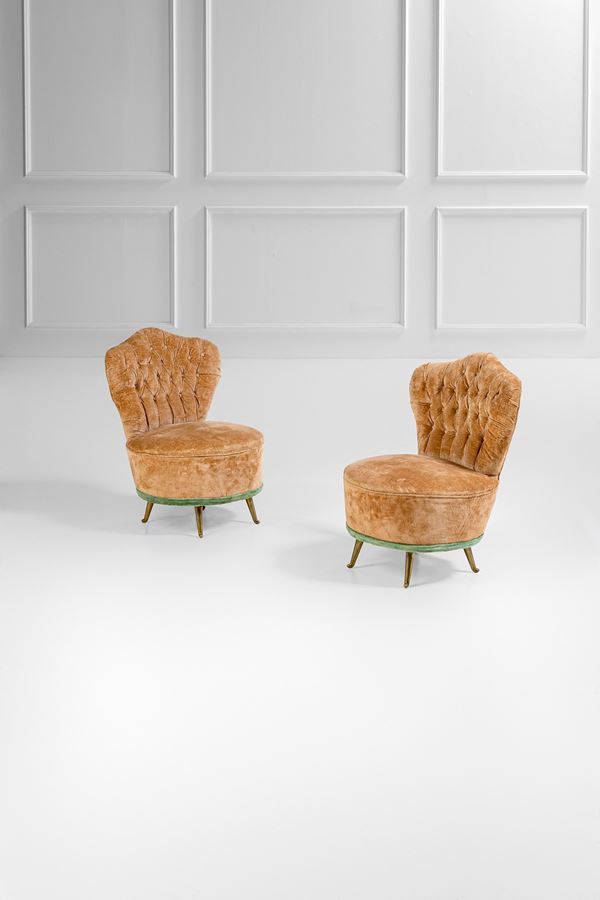 I.S.A. - Due sedie da camino