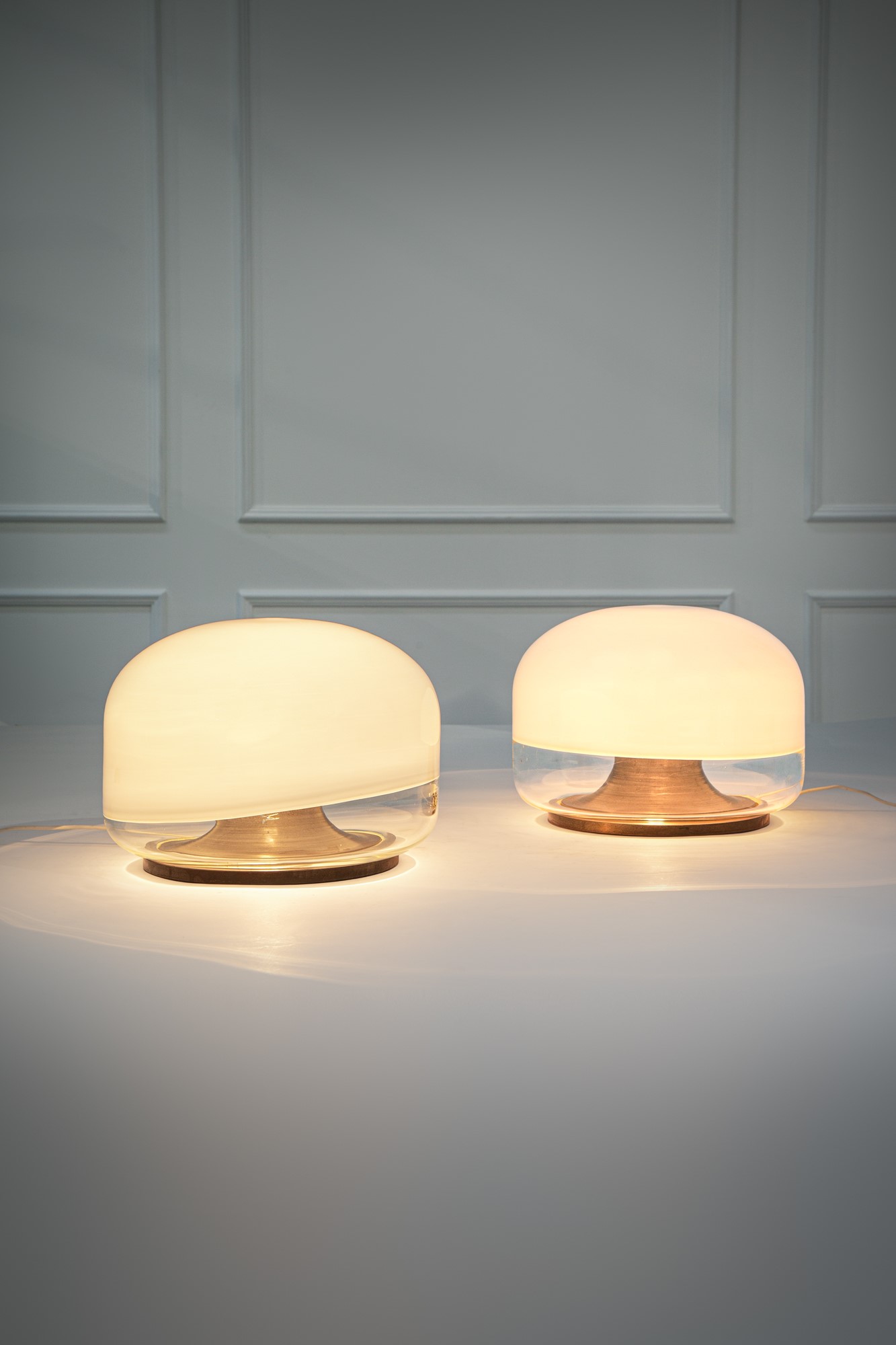 Due lampade da tavolo mod. Medusa