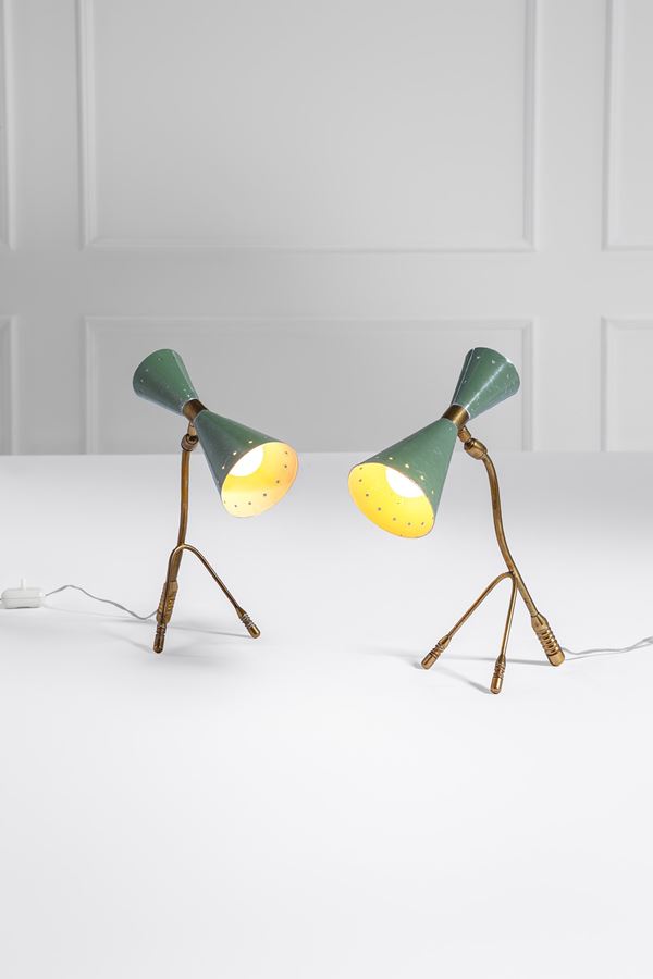 Due lampade da tavolo