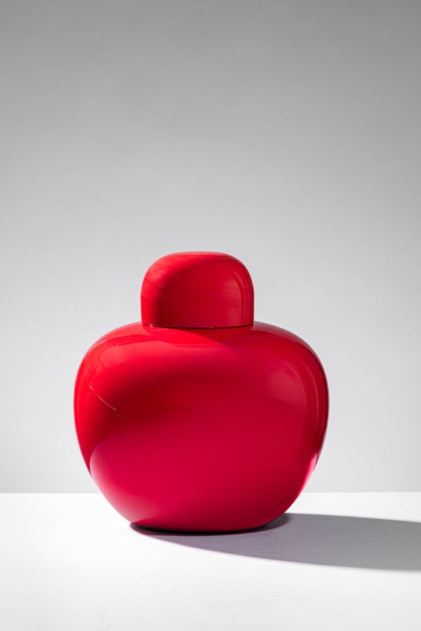 Tobia Scarpa - Vaso con coperchio mod. 8555