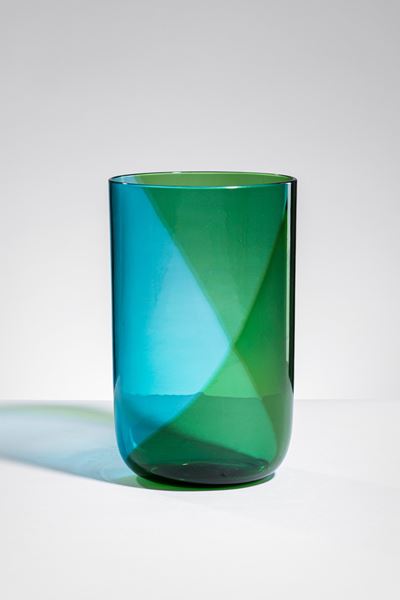 Vaso della serie Coreani, vetro soffiato, 1966-1967