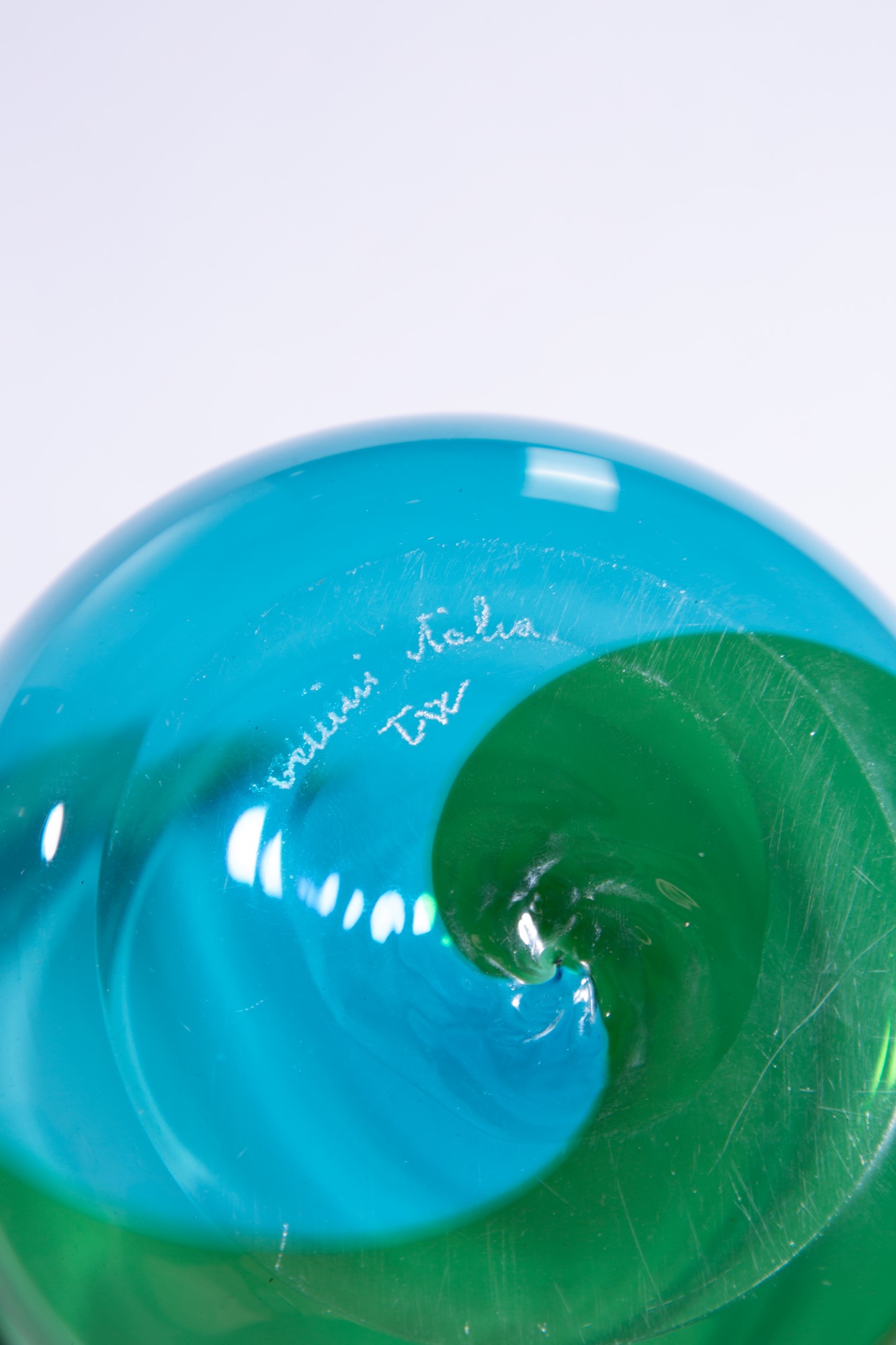 Tapio Wirkkala - Vaso della serie Coreani, vetro soffiato, 1966-1967