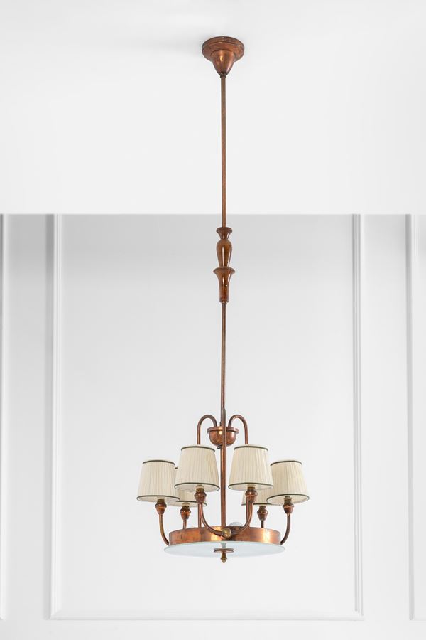 Lampadario a sei luci