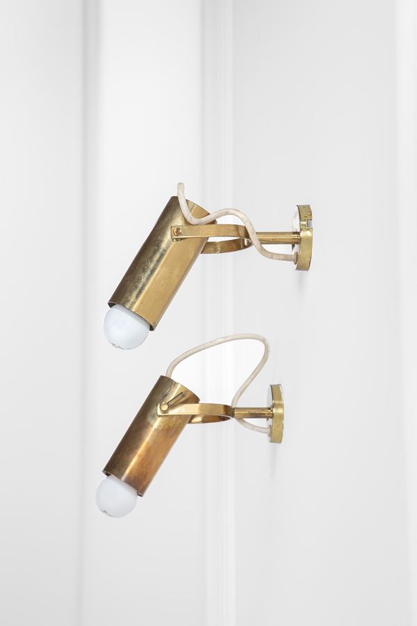 Stilnovo (attr.) - Due lampade da parete