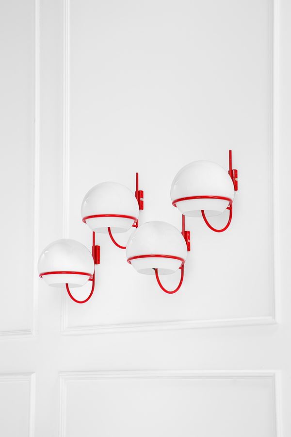 Candle - Quattro lampade da parete mod. B515