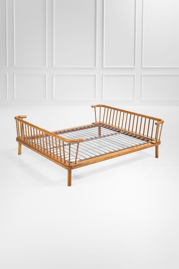Ettore Sottsass - Letto a due piazze della serie Casa Nova