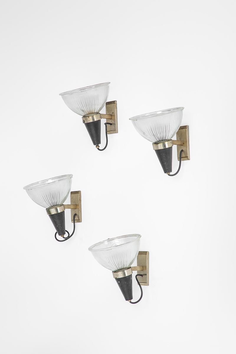 Quattro lampade parete