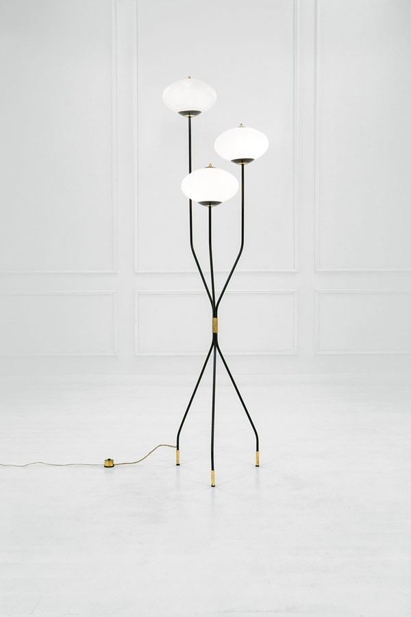 Lampada da terra
Marmo, metal