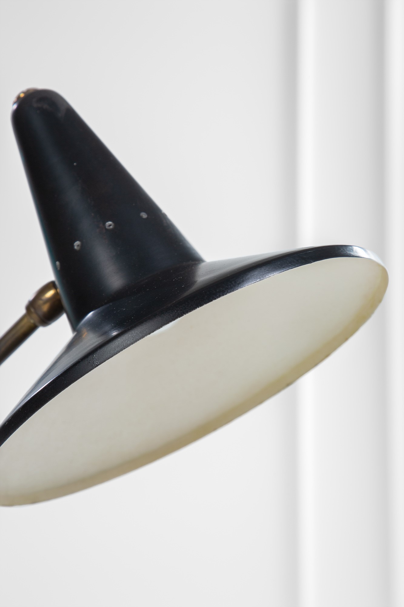 Lampada da terra a tre luci