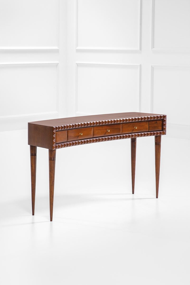 Console con tre cassetti