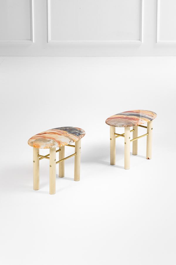 Marzio Cecchi, nel gusto di - Due tavolini