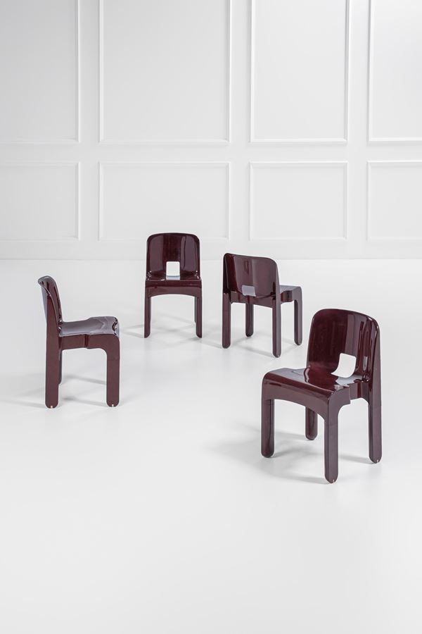 Joe Colombo - Quattro sedie mod. 4868/69