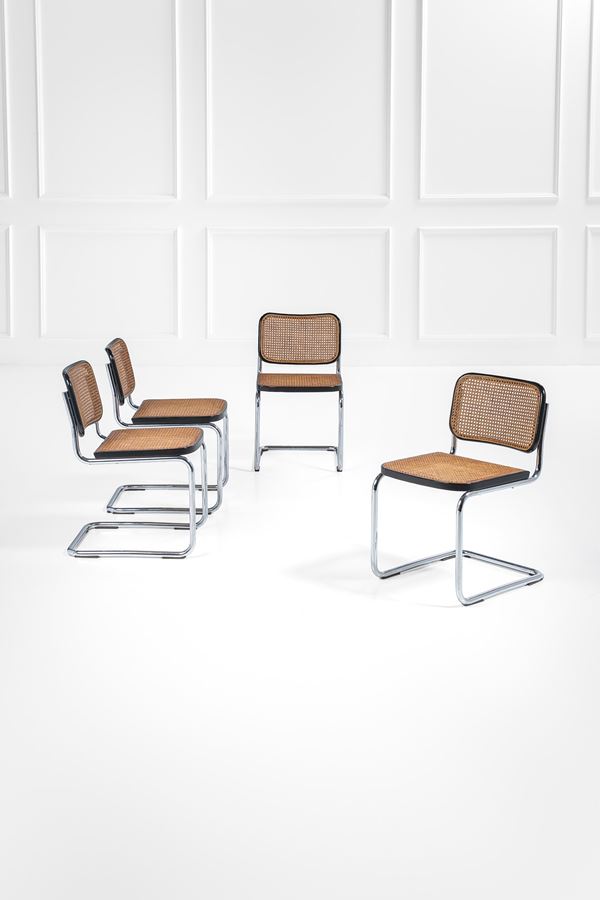 Marcel Breuer - Quattro sedie mod. Cesca