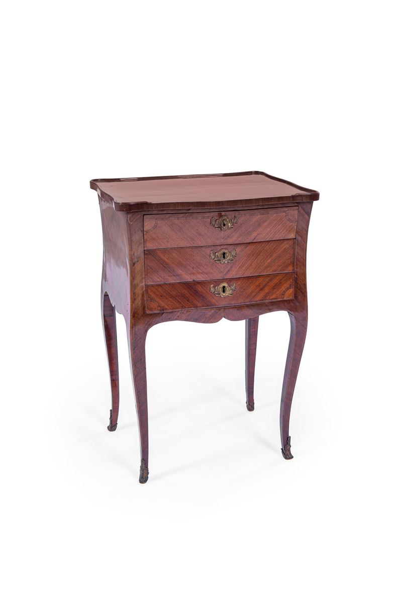 Mobiletto a tre cassetti - Francia XVIII sec.