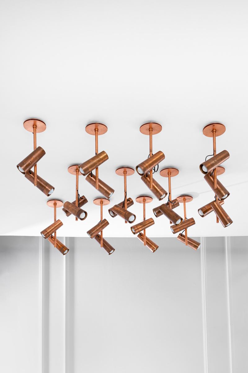 Dodici luci da soffitto o da parete