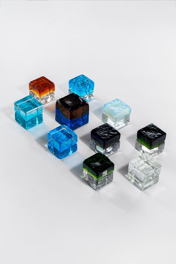 Giusto Toso - Dieci presse-papier della serie Gogi Gogi