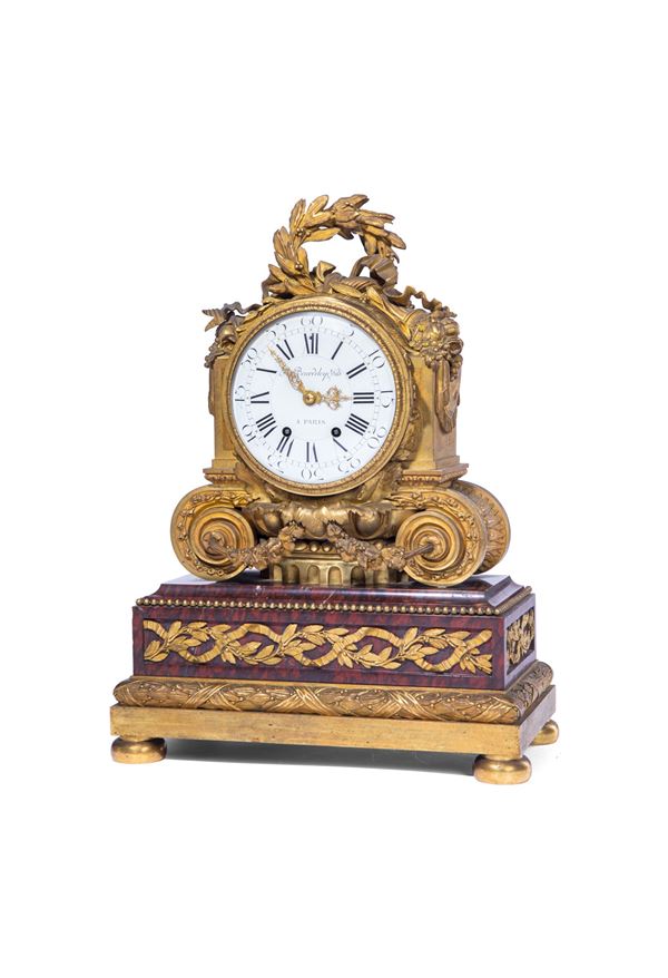 A. Beurdeley Fils - Orologio da tavolo - XIX sec.