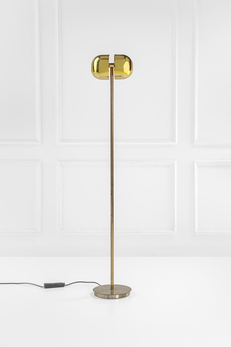 Pia Guidetti Crippa - Lampada da terra modello 877 in ottone