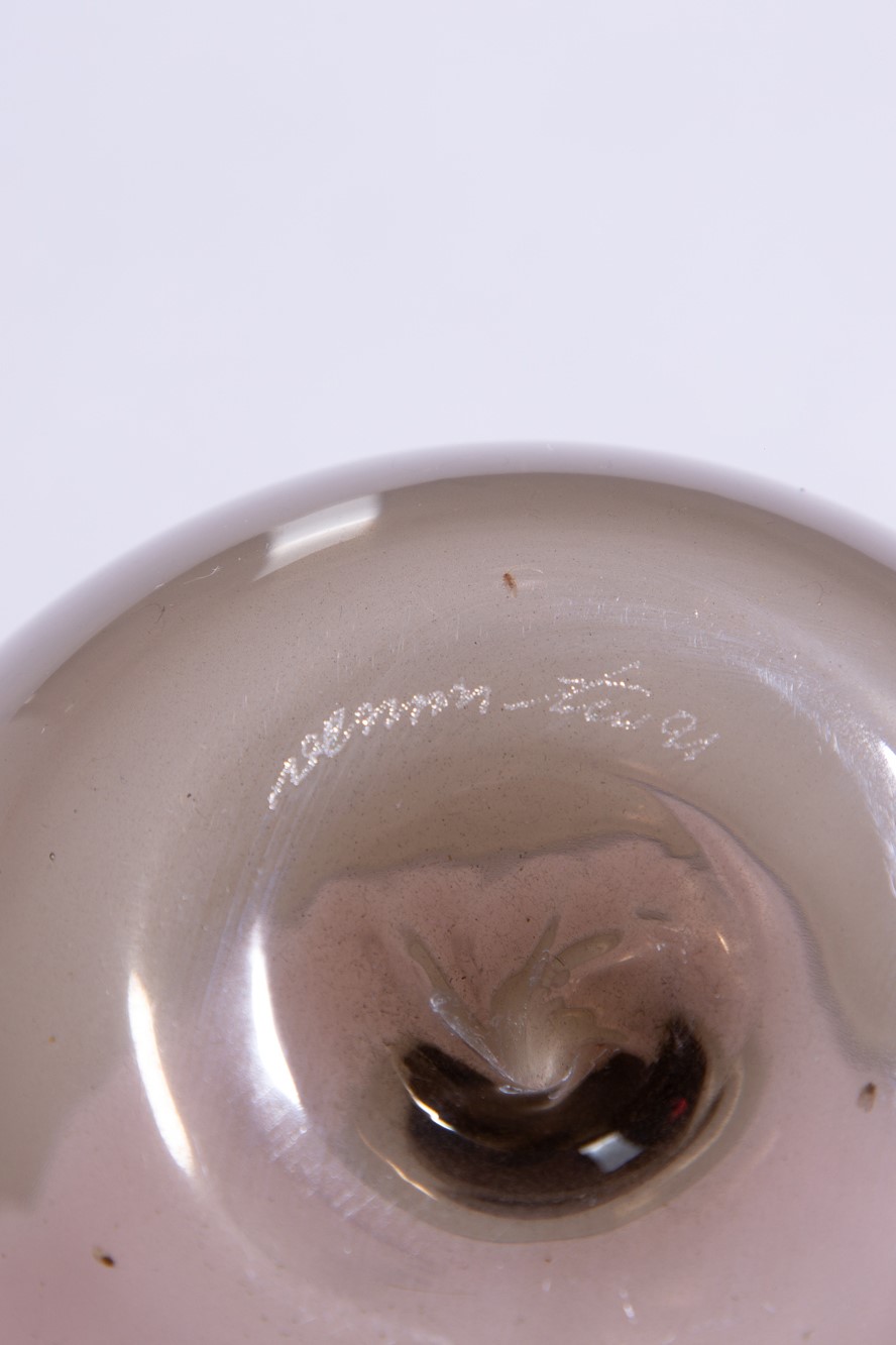 Tapio Wirkkala - Vaso della serie Bolle, vetro soffiato a incalmo