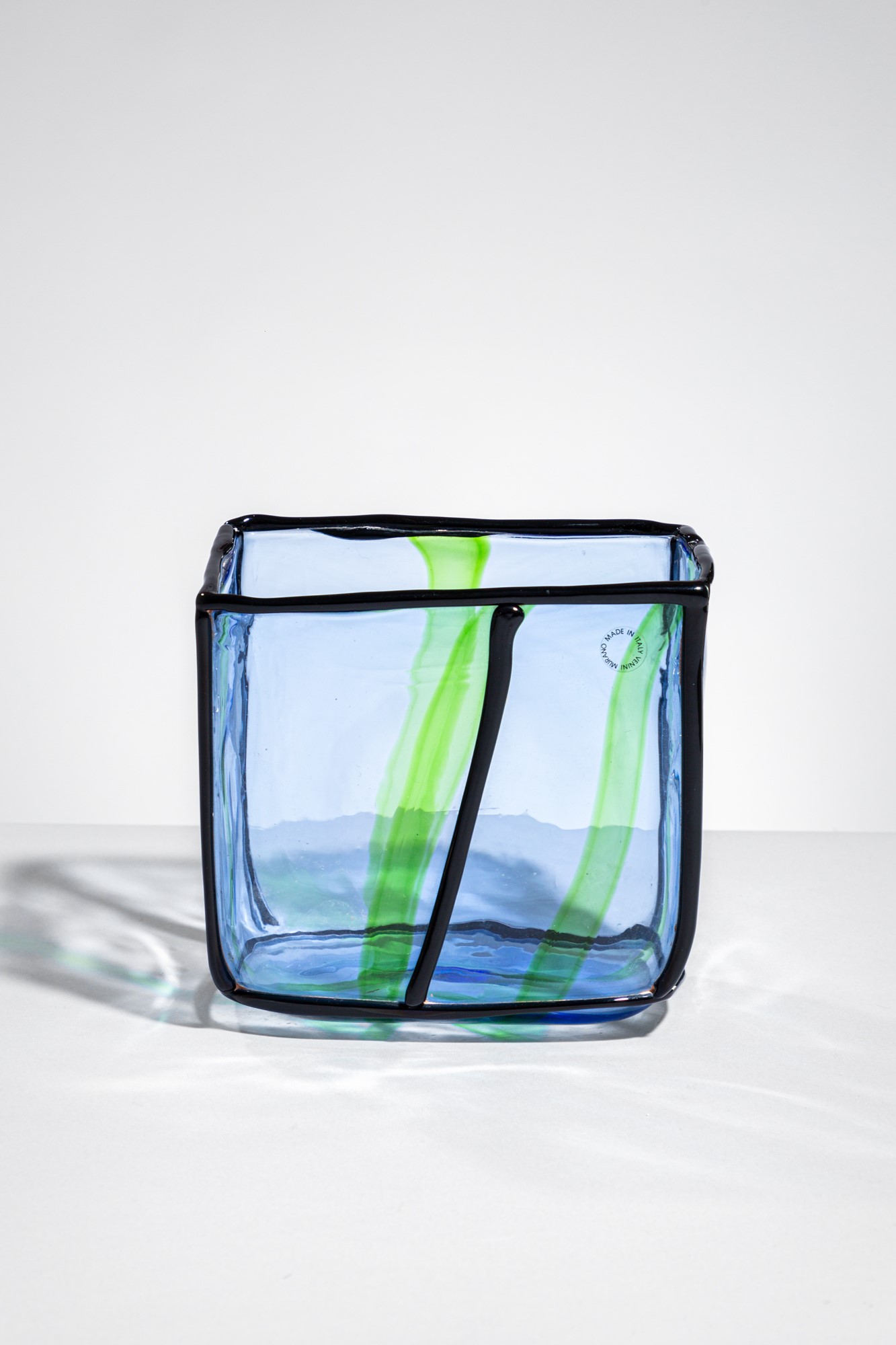 Fulvio Bianconi - Vaso della serie Epipedos, vetro soffiato