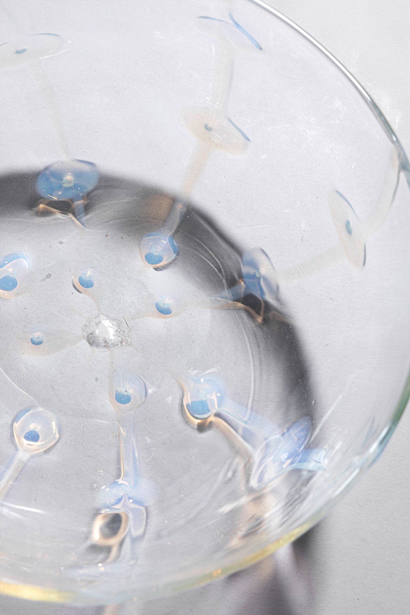 Coppa Opalino a Fiamma