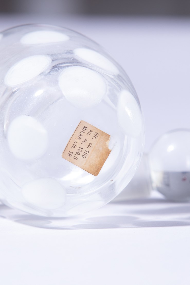 Flacone della serie a puntini e a strisce