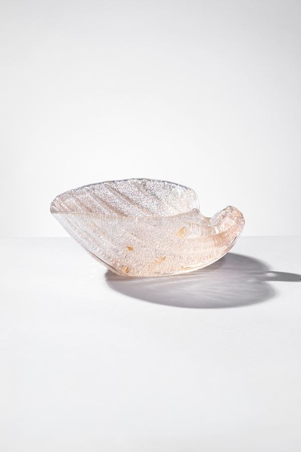 Ercole Barovier - Coppa della serie Rugiadoso