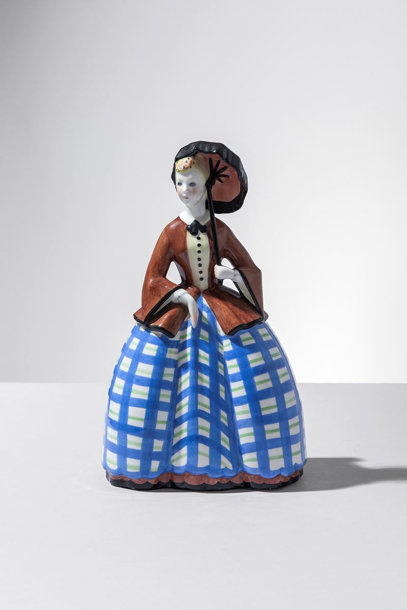 Damina con ombrellino