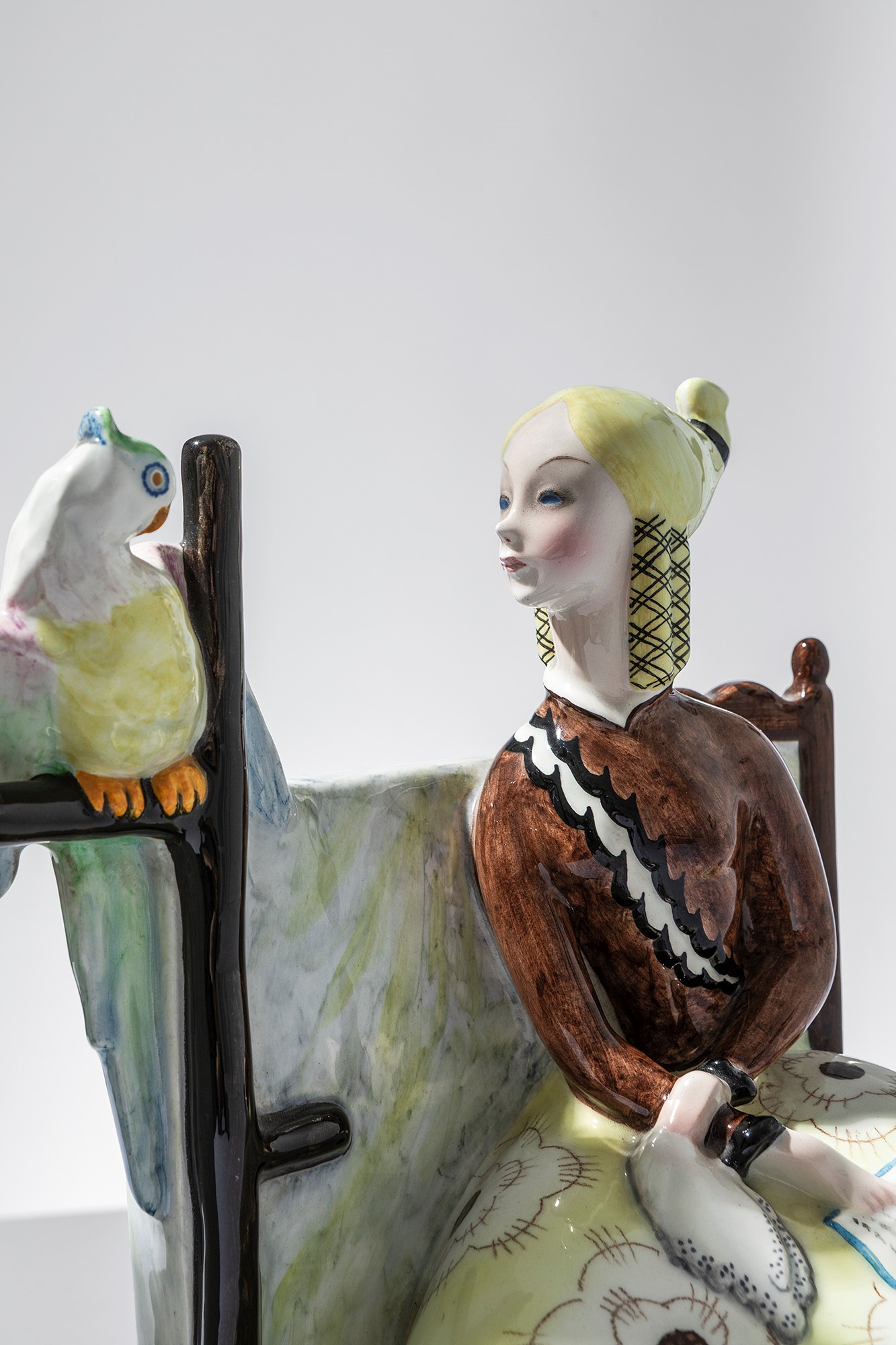 La zitella e il pappagallo, Il cavaliere e la scimmia