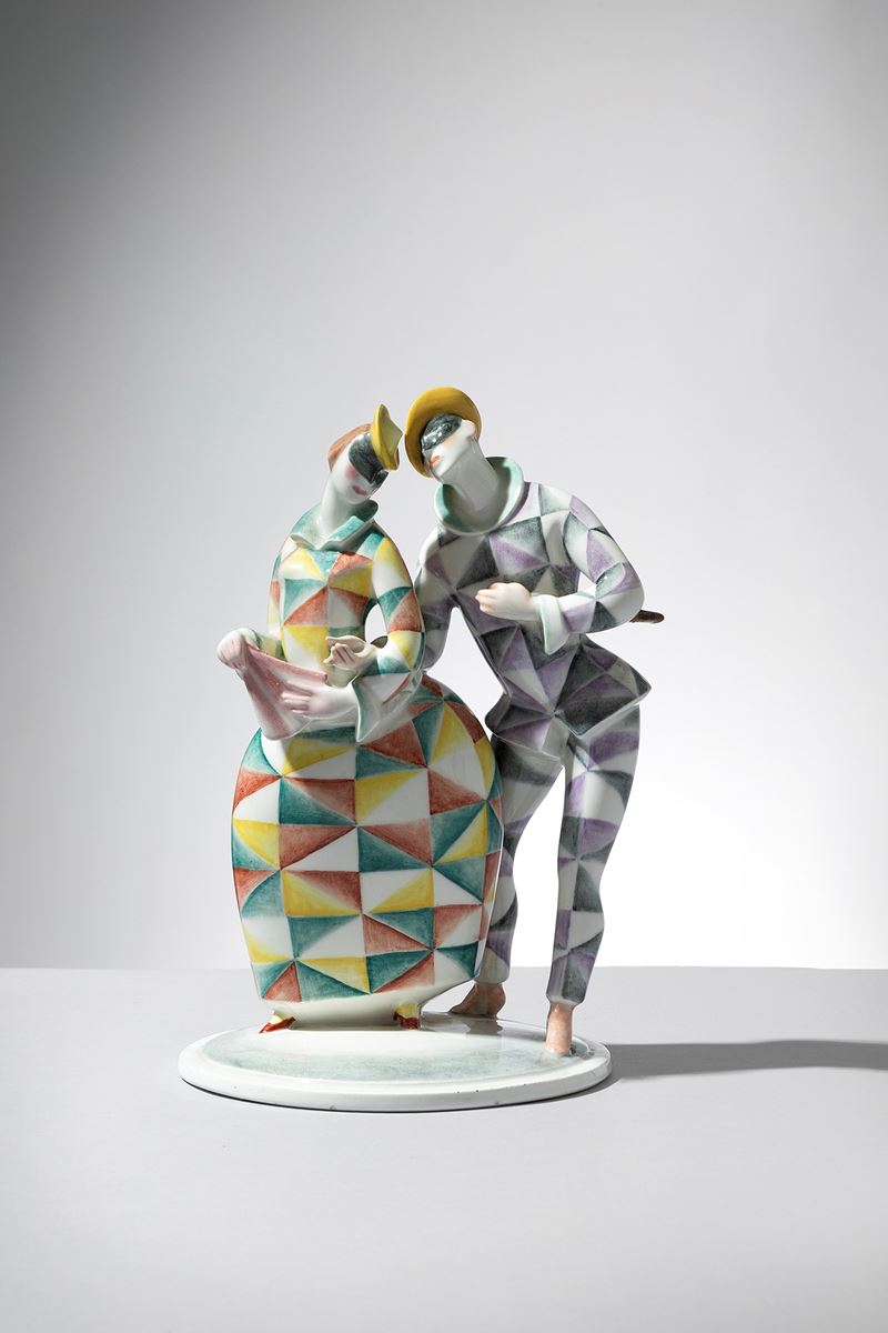 Arlecchino e Arlecchina