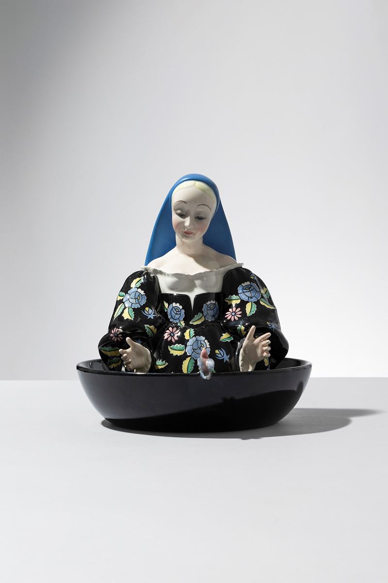 Madonna abbondanza su piatto