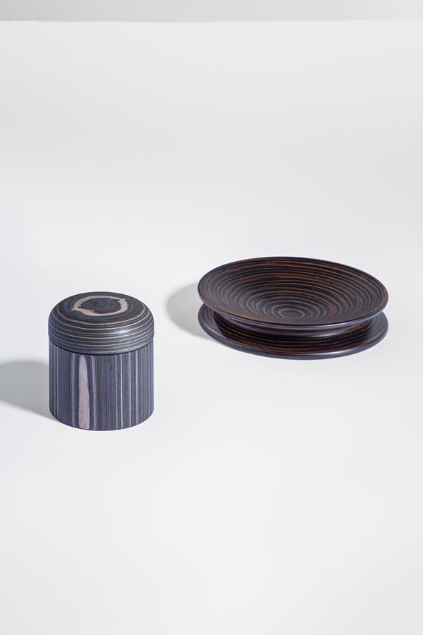 Angelo Mangiarotti - Centrotavola e scatola