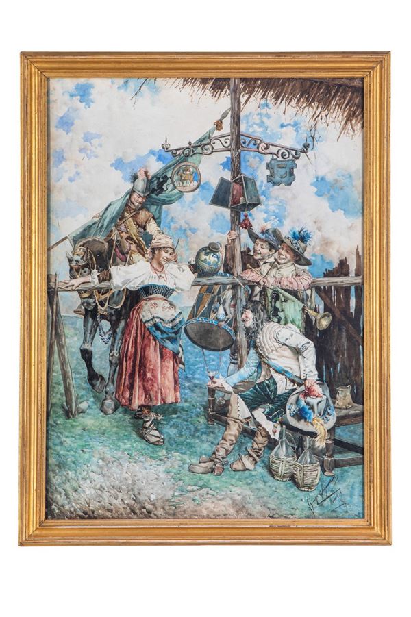 Giuseppe Signorini - Scena popolare