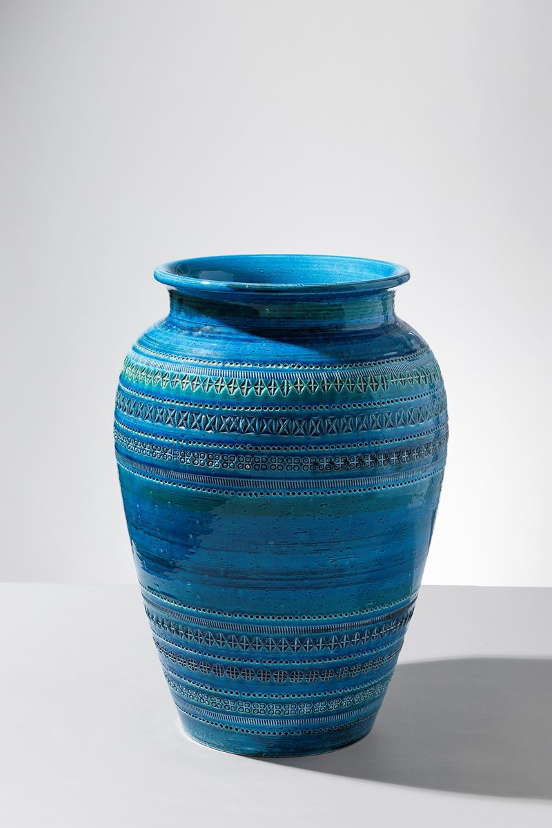Grande vaso della serie Rimini Blu