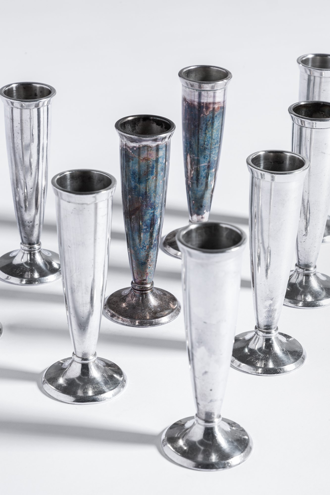 Dieci vasi solifiore