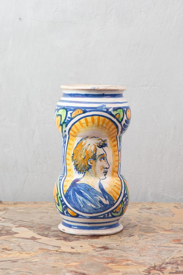 Vaso da farmacia - Italia meridionale del XVIII-XIX sec.