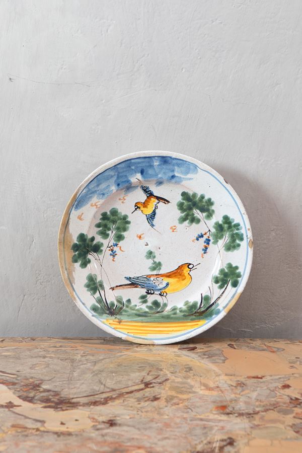 Piatto - Manifattura di Savona XVIII sec.