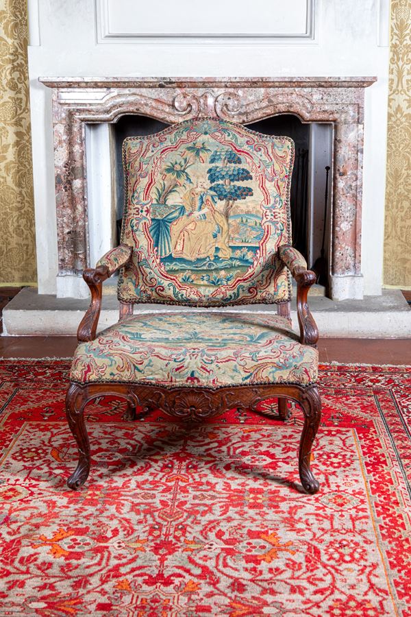 Poltrona - Piemonte XVIII sec.