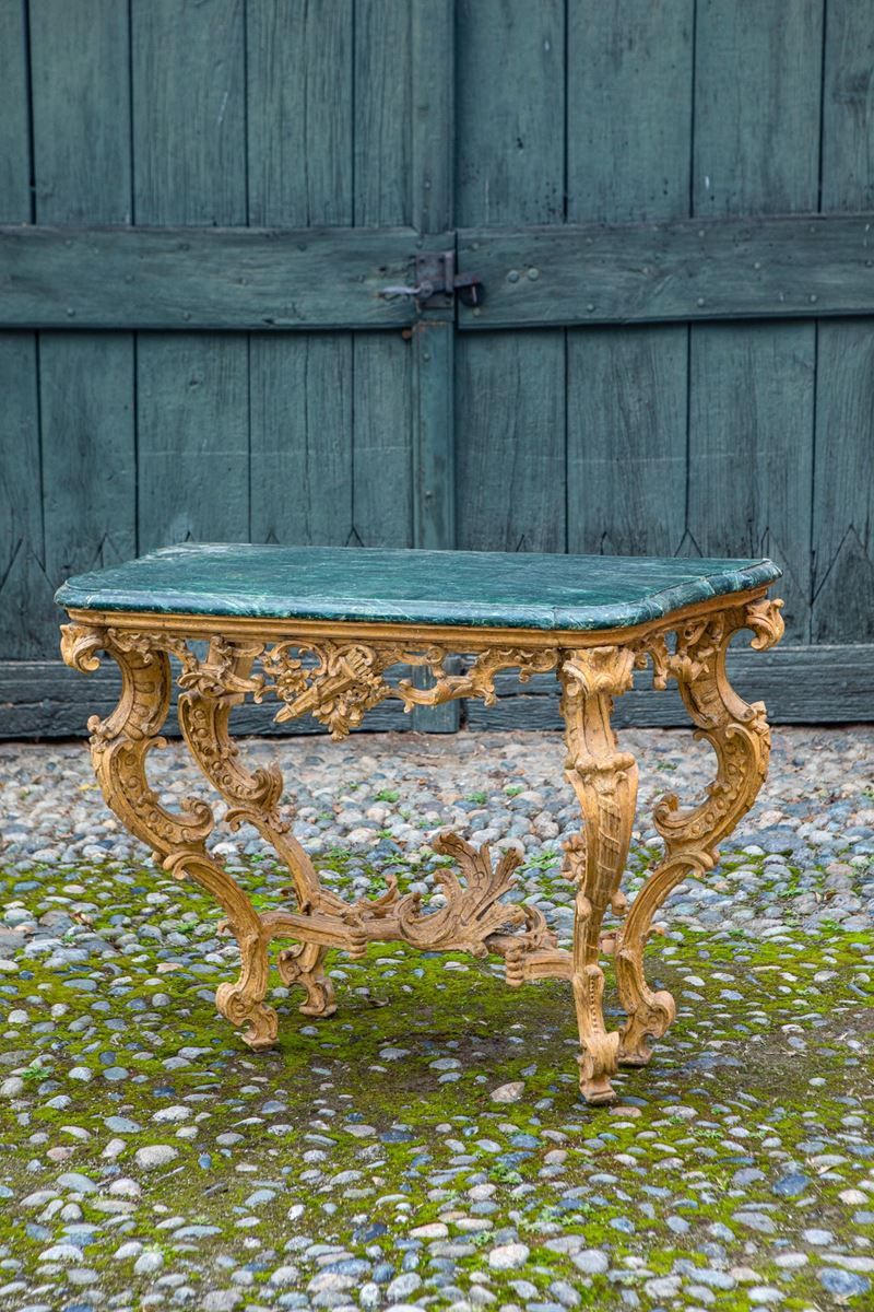 Tavolo da muro - Piemonte primi del XVIII sec.