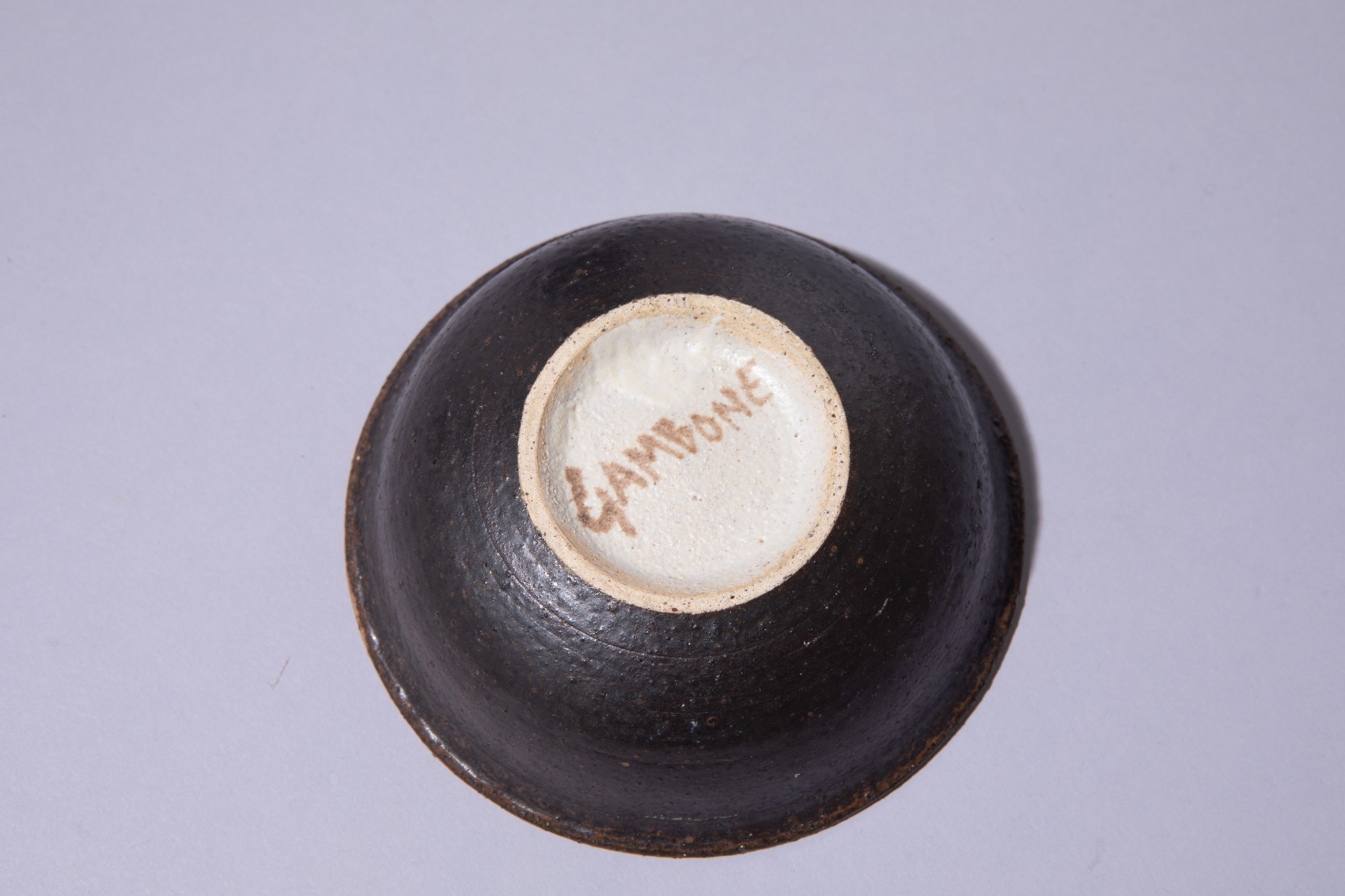 Bruno Gambone - Vaso e ciotola in ceramica policroma, 1970 ca.