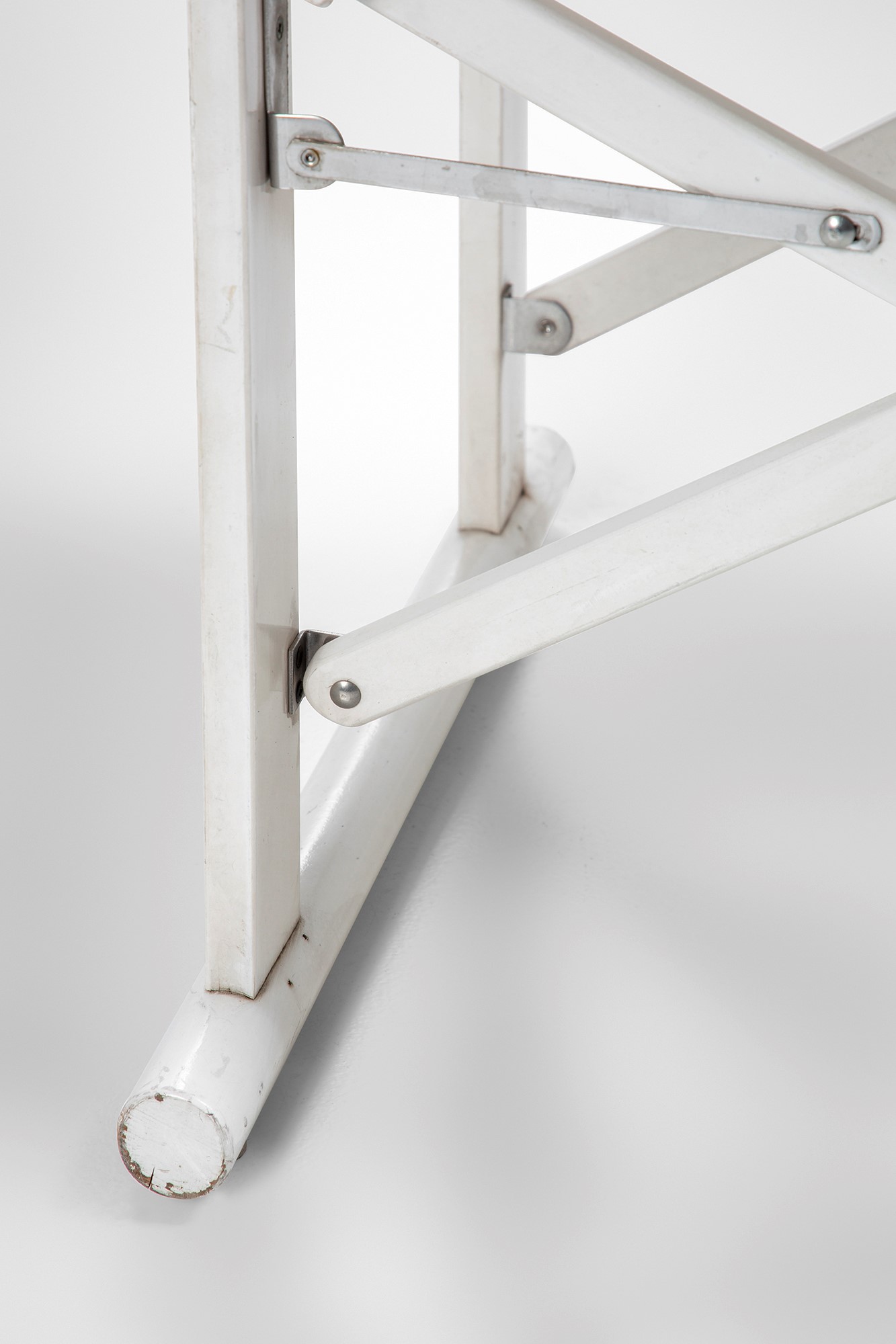 Quattro poltrone pieghevoli da giardino