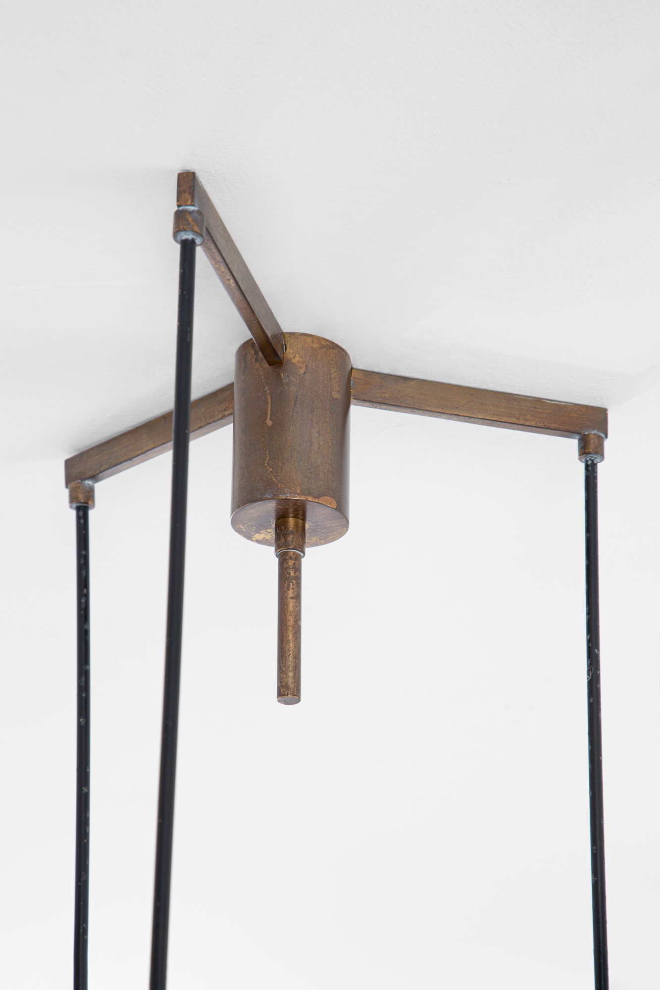 Lampadario a tre sospensioni