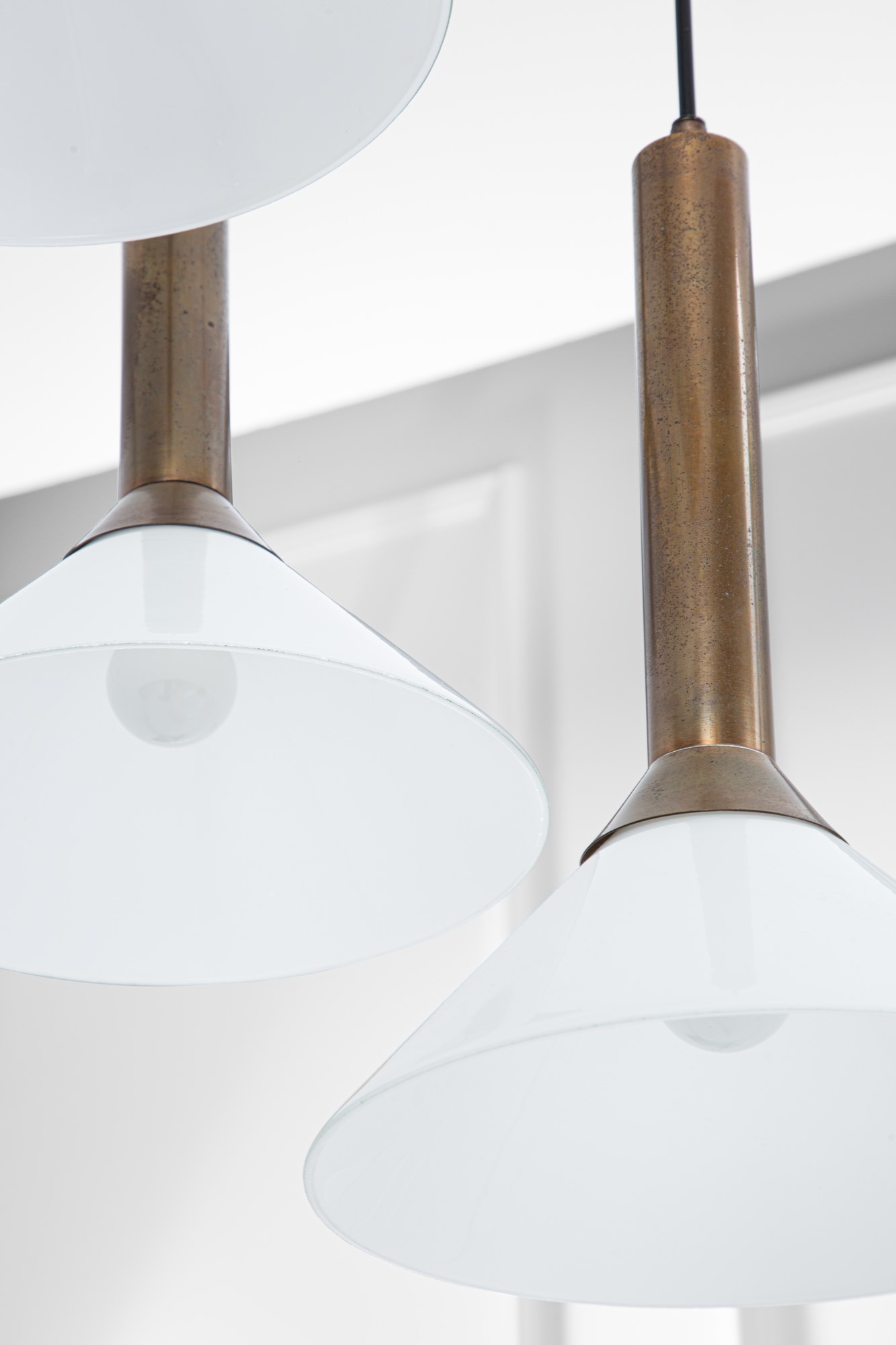 Lampadario a tre sospensioni