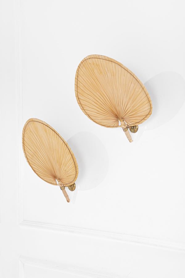Vivai del Sud - Due lampade da parete a guisa di foglia