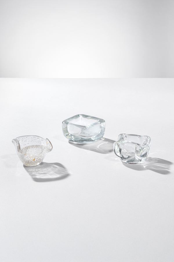 Seguso - Tre piccole coppe