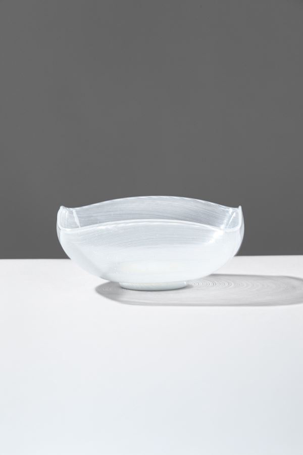 Carlo Scarpa - Coppa a mezza filigrana