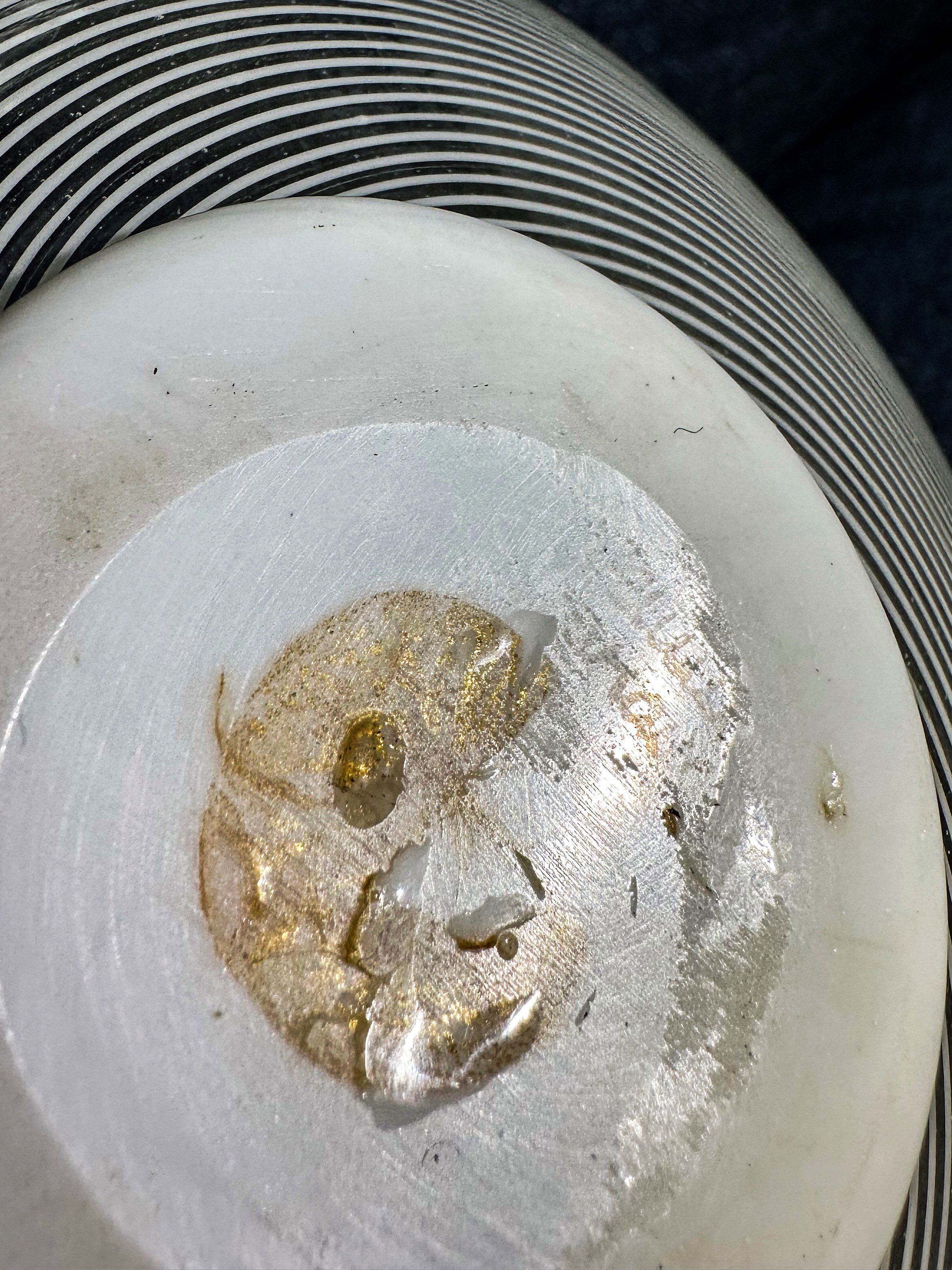 Coppa a mezza filigrana